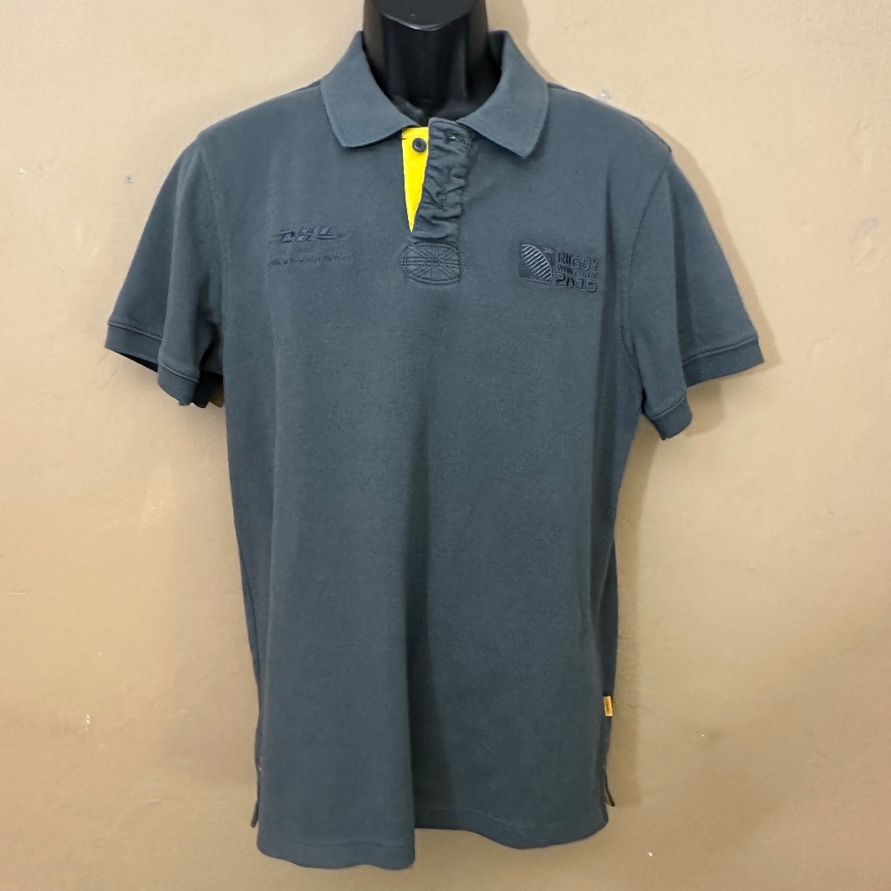 Rugby World Cup 2015 Embroidered Polo Large Gently worn 90% cotton / 10% poly